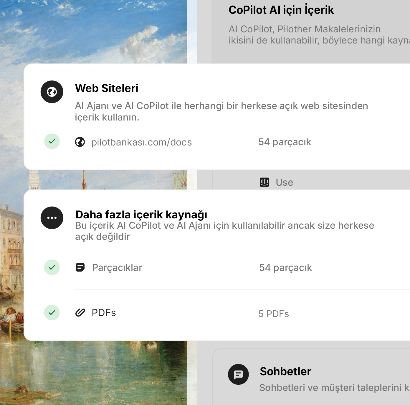 Harici URL ve dosyaları içe aktarma